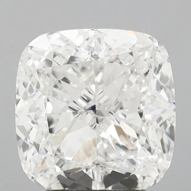 3.52ct Cushion brilliant Lab Grown Diamond (Colour E, Clarity VVS2, IGI Certified)