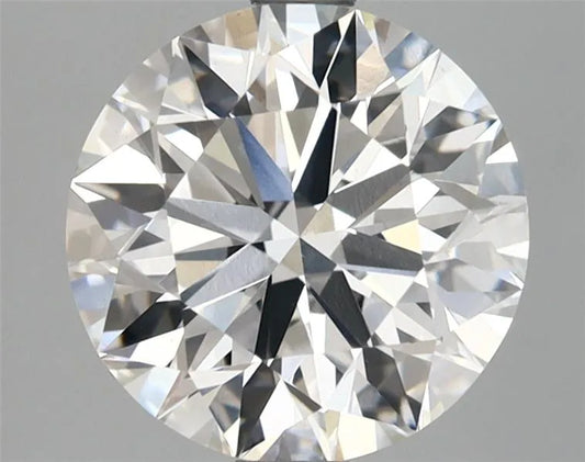 2.96ct Round Lab Grown Diamond (Colour E, Clarity VVS2, Cut ID, IGI Certified)
