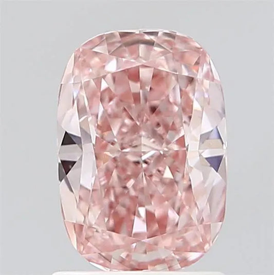 1.51ct Cushion modified Lab Grown Diamond (Colour Fancy Intense Pink, Clarity VS1, IGI Certified)