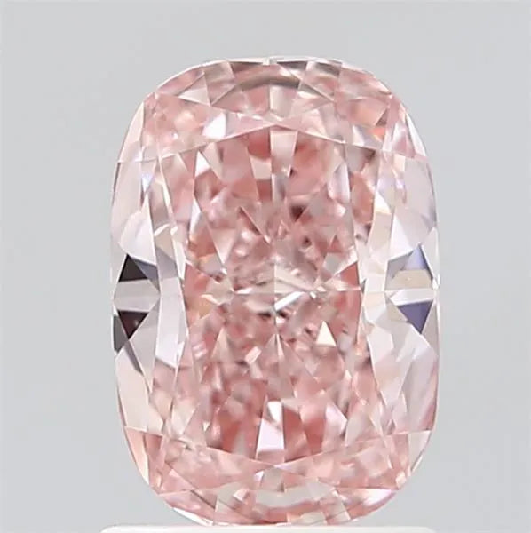 1.51ct Cushion modified Lab Grown Diamond (Colour Fancy Intense Pink, Clarity VS1, IGI Certified)