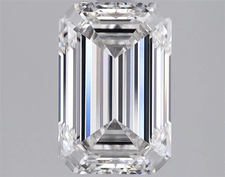 2.21ct Emerald Lab Grown Diamond (Colour F, Clarity VVS2, IGI Certified)