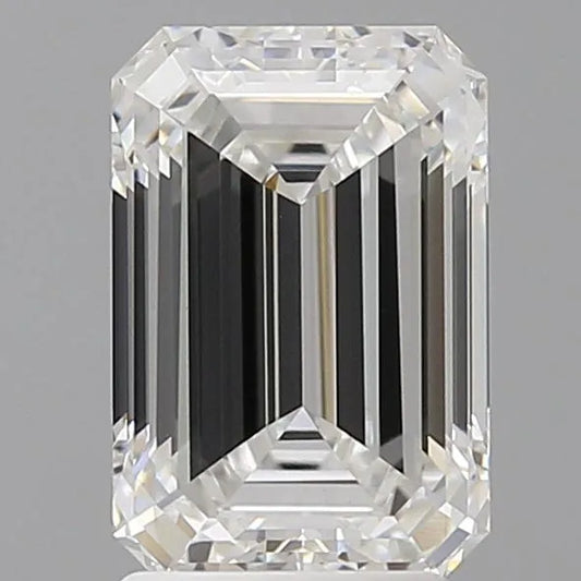 2.55ct Emerald Lab Grown Diamond (Colour E, Clarity VVS2, IGI Certified)
