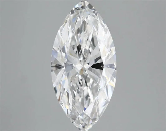 3.00ct Marquise Lab Grown Diamond (Colour D, Clarity SI1, IGI Certified)