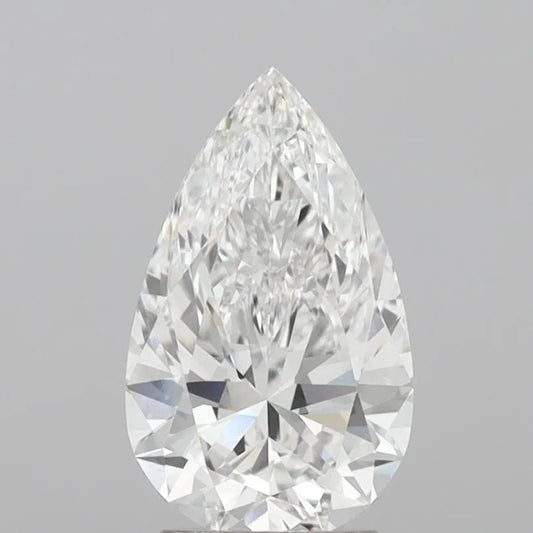 3.00ct Pear Lab Grown Diamond (Colour E, Clarity VVS2, IGI Certified)