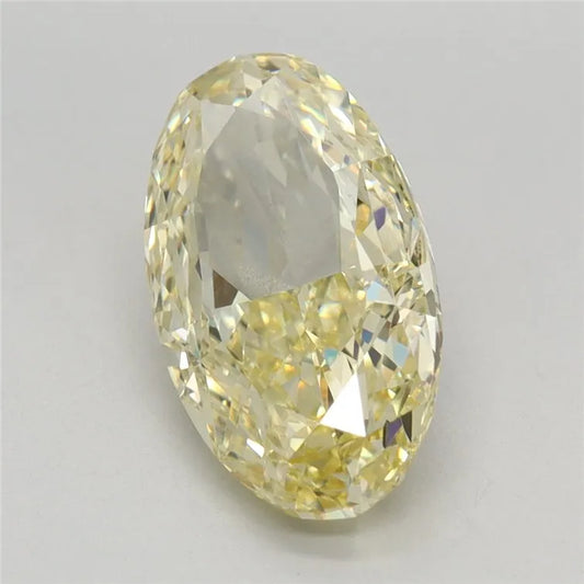 2.59ct Oval Lab Grown Diamond (Colour Fancy Intense Yellow, Clarity VVS2, IGI Certified)