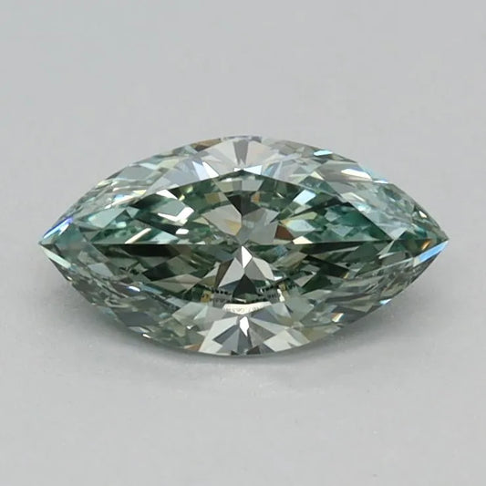 0.30ct Marquise Lab Grown Diamond (Colour Fancy Intense Green, Clarity VS1, IGI Certified)