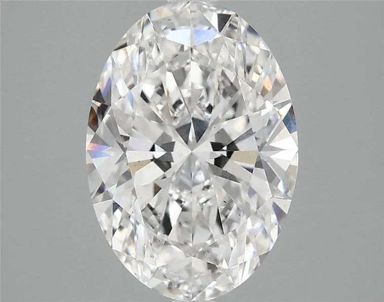 2.87ct Oval Lab Grown Diamond (Colour E, Clarity VS2, IGI Certified)