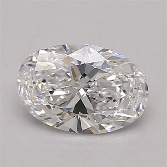 0.53ct Oval Lab Grown Diamond (Colour D, Clarity VVS2, Cut EX, IGI Certified)