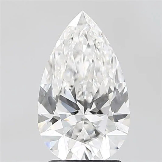 2.02ct Pear Lab Grown Diamond (Colour E, Clarity VS1, IGI Certified)