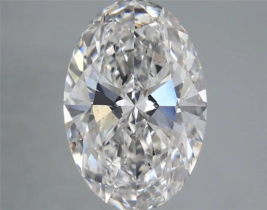 3.35ct Oval Lab Grown Diamond (Colour F, Clarity SI1, IGI Certified)