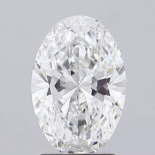 2.02ct Oval Lab Grown Diamond (Colour E, Clarity VS1, IGI Certified)