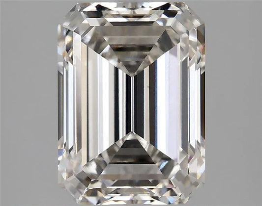 2.58ct Emerald Lab Grown Diamond (Colour I, Clarity VVS2, IGI Certified)