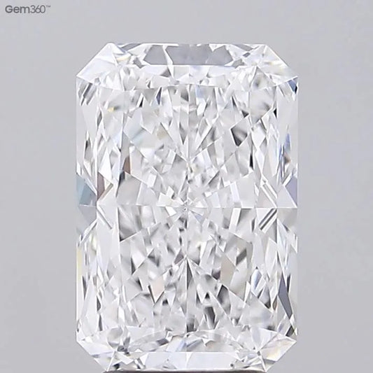 4.03ct Radiant Lab Grown Diamond (Colour E, Clarity VVS2, GIA Certified)