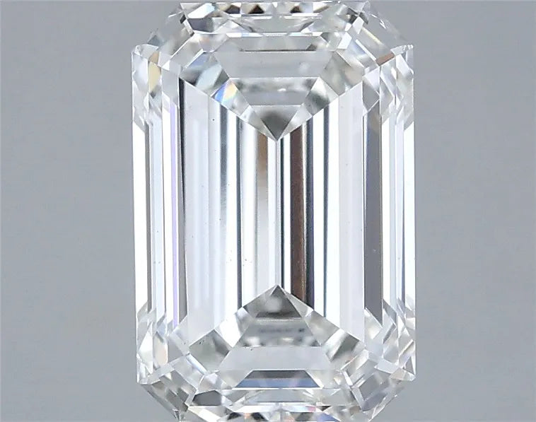 3.00ct Emerald Lab Grown Diamond (Colour F, Clarity VS1, IGI Certified)
