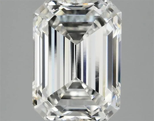 3.00ct Emerald Lab Grown Diamond (Colour F, Clarity VVS2, IGI Certified)