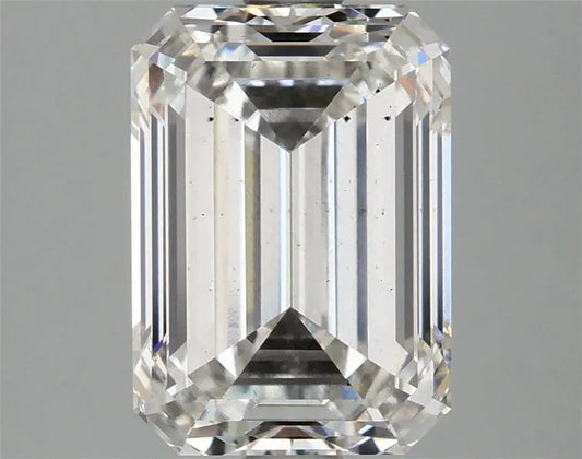 3.00ct Emerald Lab Grown Diamond (Colour G, Clarity SI1, IGI Certified)