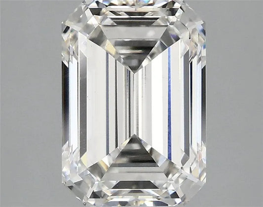 3.00ct Emerald Lab Grown Diamond (Colour G, Clarity VS1, IGI Certified)