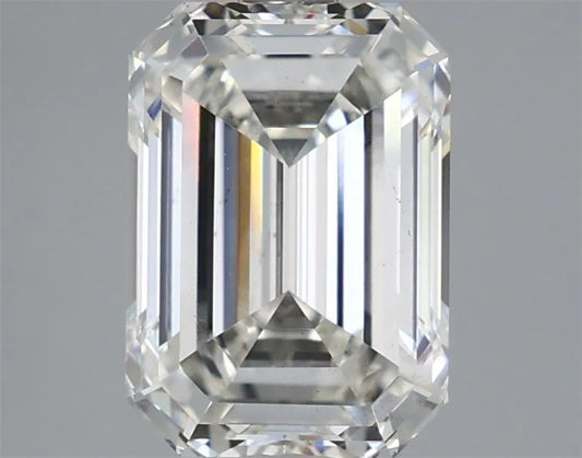 3.00ct Emerald Lab Grown Diamond (Colour G, Clarity VS2, IGI Certified)