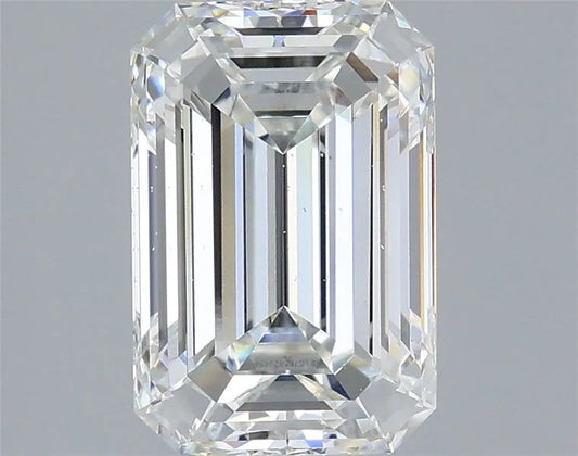 3.00ct Emerald Lab Grown Diamond (Colour G, Clarity VS2, IGI Certified)