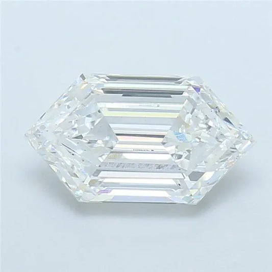 3.00ct Hexagonal Lab Grown Diamond (Colour E, Clarity VS2, IGI Certified)