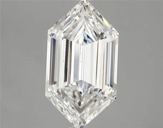 3.00ct Hexagonal Lab Grown Diamond (Colour E, Clarity VVS2, IGI Certified)