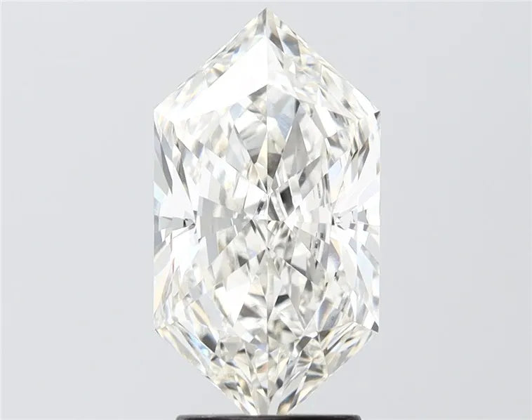 3.00ct Hexagonal Lab Grown Diamond (Colour F, Clarity VS1, IGI Certified)