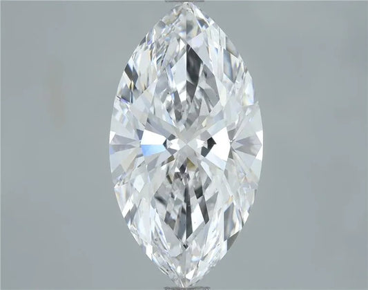 3.00ct Marquise Lab Grown Diamond (Colour D, Clarity VS2, IGI Certified)