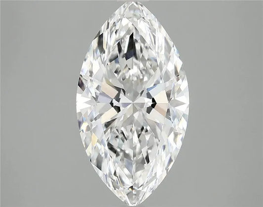 3.00ct Marquise Lab Grown Diamond (Colour D, Clarity VVS2, IGI Certified)