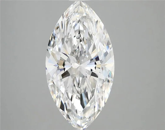 3.00ct Marquise Lab Grown Diamond (Colour E, Clarity VVS1, IGI Certified)