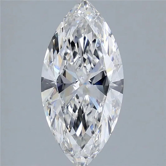 3.00ct Marquise Lab Grown Diamond (Colour E, Clarity VVS2, IGI Certified)