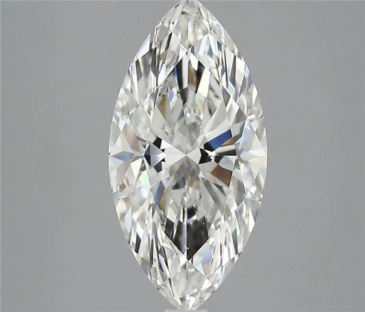 3.00ct Marquise Lab Grown Diamond (Colour F, Clarity VS1, IGI Certified)