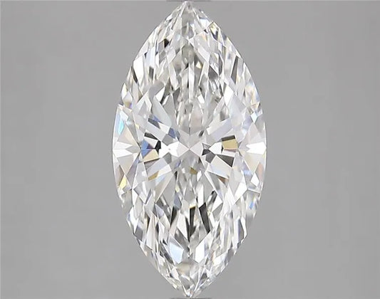 3.00ct Marquise Lab Grown Diamond (Colour G, Clarity VS1, IGI Certified)
