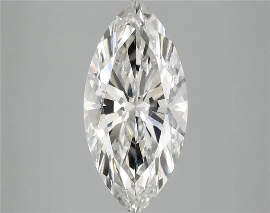 3.00ct Marquise Lab Grown Diamond (Colour G, Clarity VS1, IGI Certified)
