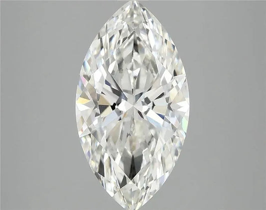 3.00ct Marquise Lab Grown Diamond (Colour G, Clarity VS1, IGI Certified)