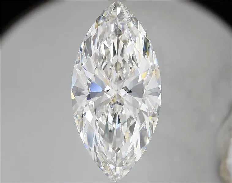 3.00ct Marquise Lab Grown Diamond (Colour G, Clarity VS2, IGI Certified)