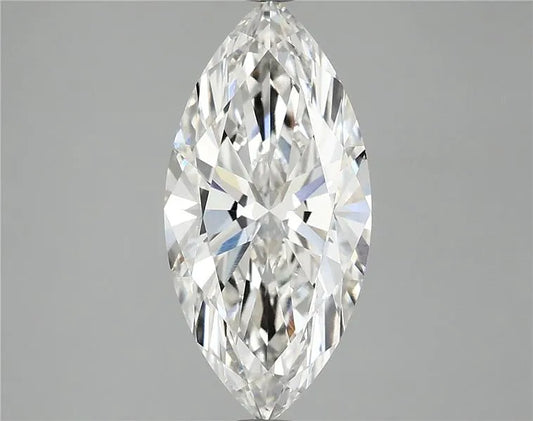 3.00ct Marquise Lab Grown Diamond (Colour G, Clarity VVS2, IGI Certified)