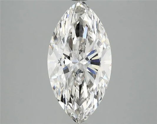 3.00ct Marquise Lab Grown Diamond (Colour G, Clarity VVS2, IGI Certified)