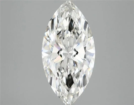 3.00ct Marquise Lab Grown Diamond (Colour G, Clarity VVS2, IGI Certified)