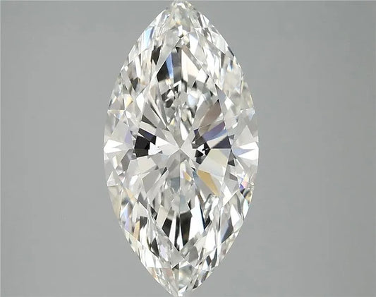 3.00ct Marquise Lab Grown Diamond (Colour G, Clarity VVS2, IGI Certified)