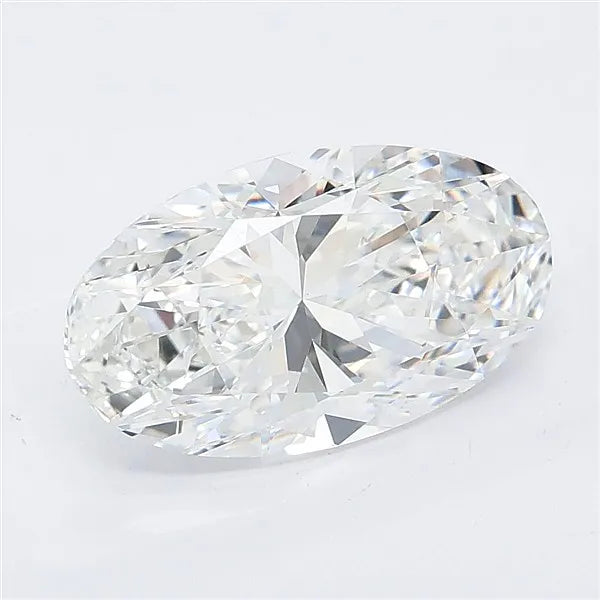3.00ct Oval Lab Grown Diamond (Colour D, Clarity VS1, IGI Certified)