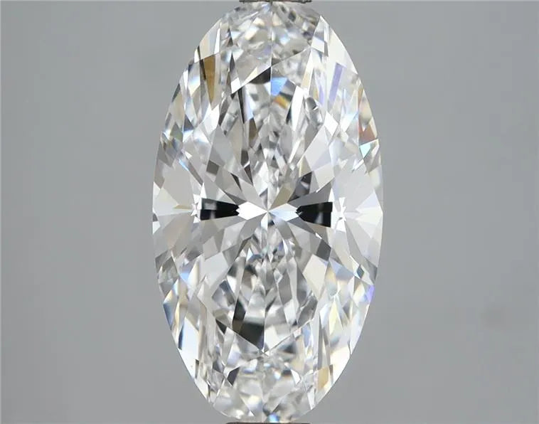 3.00ct Oval Lab Grown Diamond (Colour D, Clarity VVS2, IGI Certified)