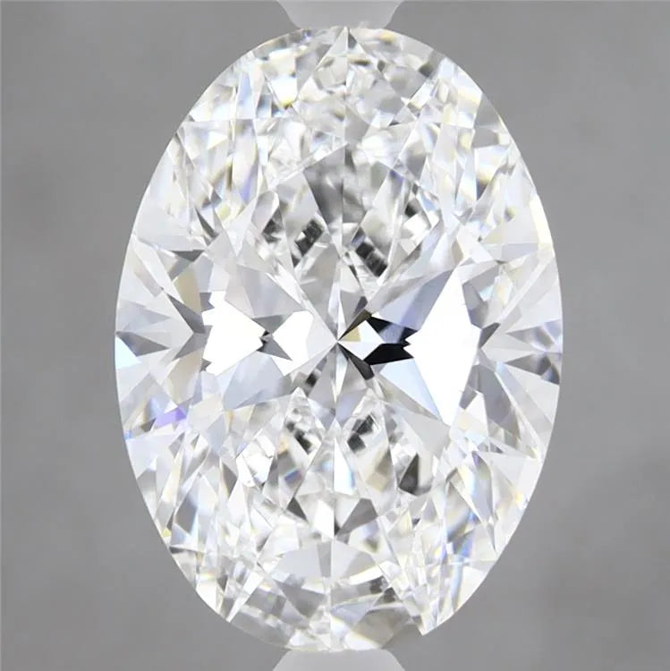3.00ct Oval Lab Grown Diamond (Colour D, Clarity VVS2, IGI Certified)