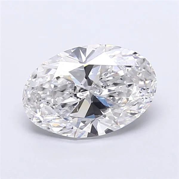 3.00ct Oval Lab Grown Diamond (Colour E, Clarity SI1, IGI Certified)