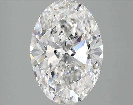 3.00ct Oval Lab Grown Diamond (Colour E, Clarity VS2, IGI Certified)