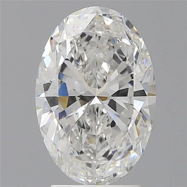 3.00ct Oval Lab Grown Diamond (Colour E, Clarity VS2, IGI Certified)