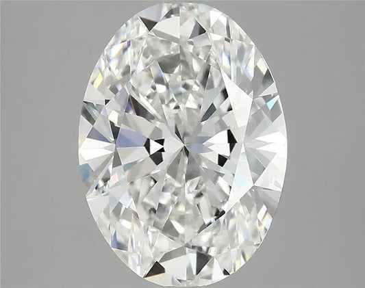 3.00ct Oval Lab Grown Diamond (Colour E, Clarity VVS2, IGI Certified)