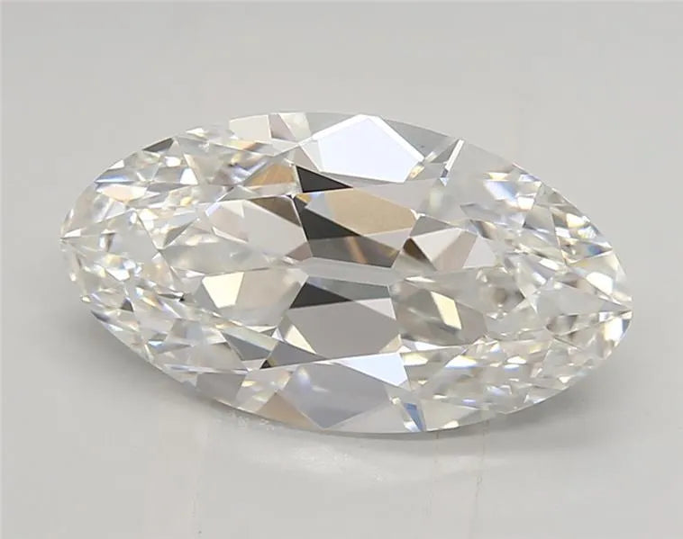 3.00ct Oval Lab Grown Diamond (Colour F, Clarity VVS2, IGI Certified)