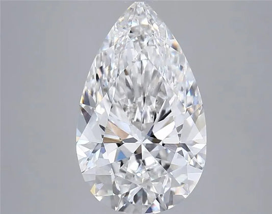 3.00ct Pear Lab Grown Diamond (Colour E, Clarity VS1, IGI Certified)