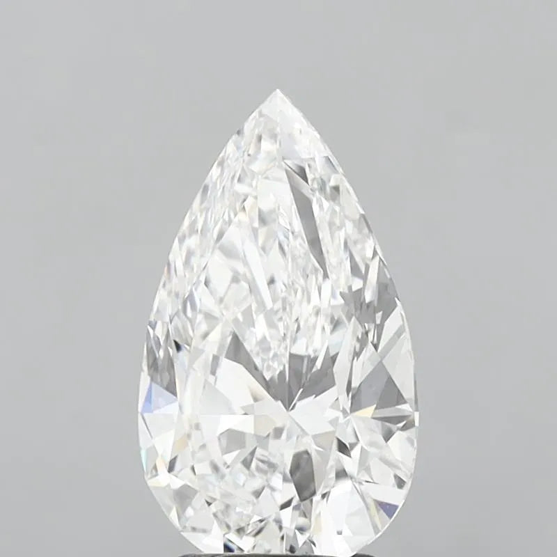 3.00ct Pear Lab Grown Diamond (Colour E, Clarity VVS2, IGI Certified)