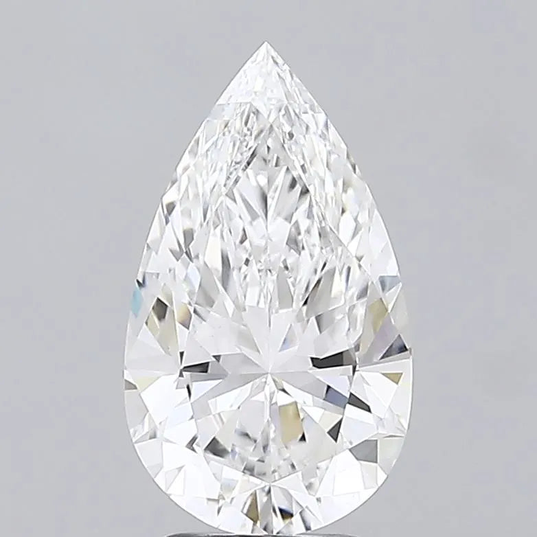 3.00ct Pear Lab Grown Diamond (Colour E, Clarity VVS2, IGI Certified)